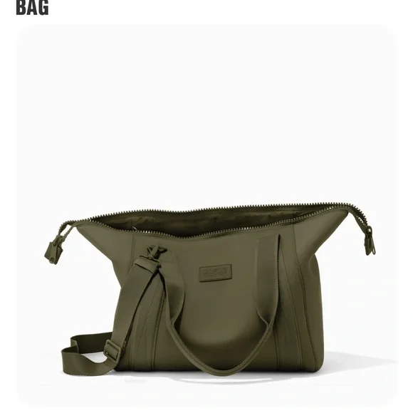 Danger Dover - Landon Neoprene Carryall Bag (Medium) Dark Moss Color - Picture 2 of 14